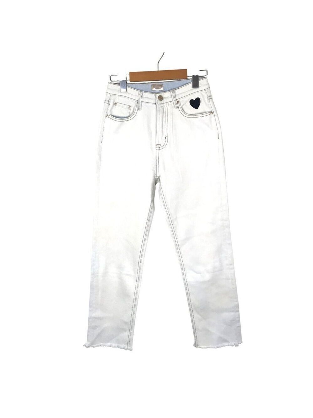 MOTHER Unique The Looker Ankle Fray Girl Crush Size 27
